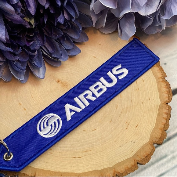 Airbus 320 Aviator Keychain Luggage Tag - Picture 7 of 12